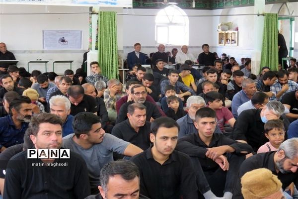 مراسم شهادت امام رضا(ع) در شهر درق توابع شهرستان گرمه
