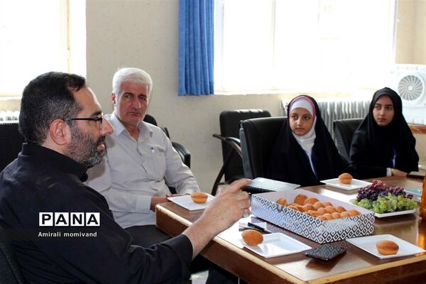 حضور رئیس سازمان بسیج رسانه در خبرگزاری پانا کرمانشاه