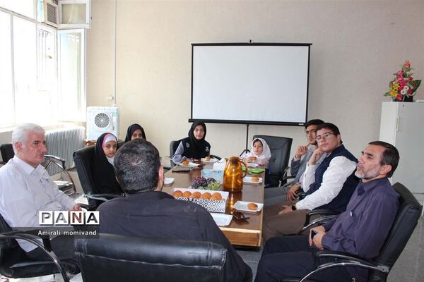 حضور رئیس سازمان بسیج رسانه در خبرگزاری پانا کرمانشاه