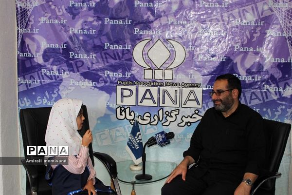 حضور رئیس سازمان بسیج رسانه در خبرگزاری پانا کرمانشاه