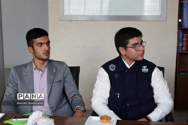 حضور رئیس سازمان بسیج رسانه در خبرگزاری پانا کرمانشاه