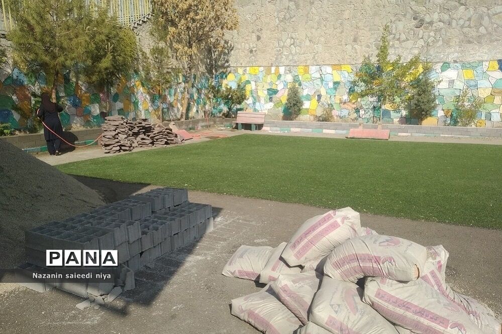 آخرین روزهای پروژه مهر۱۴۰۲ در دبستان شهید سجادیان رودهن