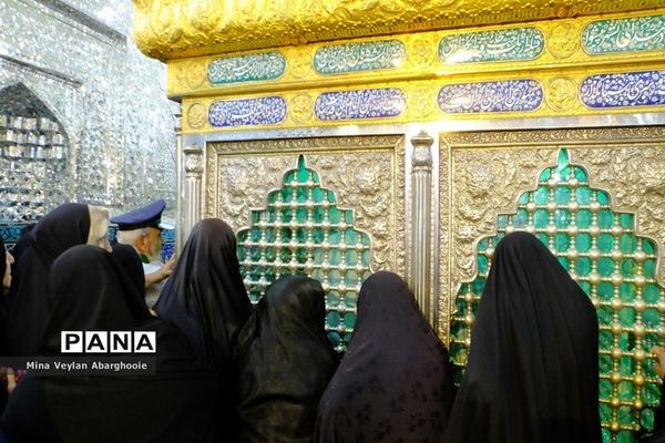 غبارروبی حرم مطهر حضرت جعفر بن موسی الکاظم (ع) شهرستان پیشوا