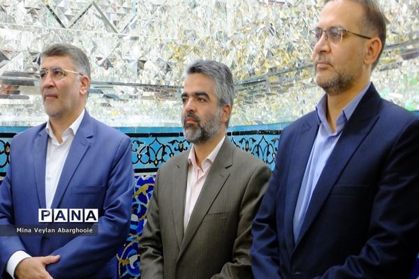 غبارروبی حرم مطهر حضرت جعفر بن موسی الکاظم (ع) شهرستان پیشوا