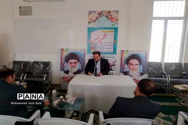 مراسم شمیم مهر در دبیرستان نمونه دولتی دانش کاشمر