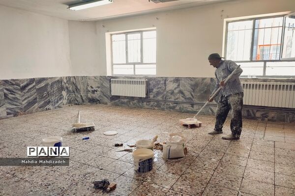انجام پروژه مهر در مدارس ناحیه ۶ مشهد