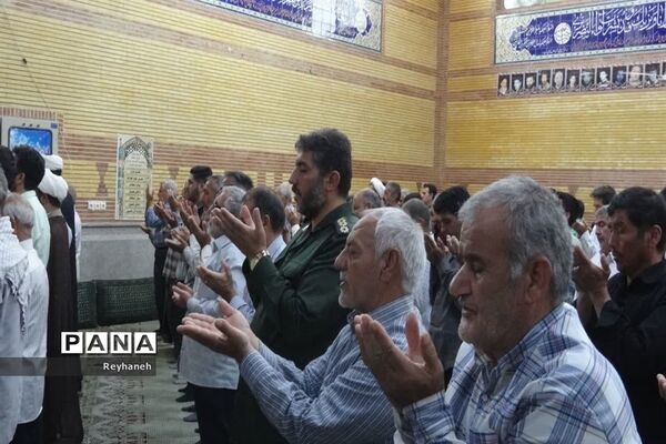 آخرین نماز جمعه شهریور ماه شهر جوادآباد با عطر دفاع مقدس