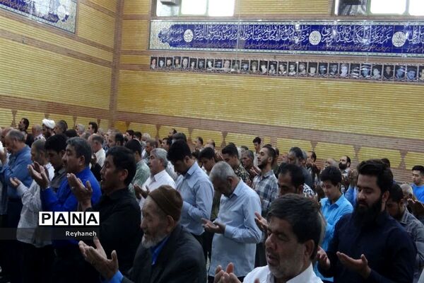 آخرین نماز جمعه شهریور ماه شهر جوادآباد با عطر دفاع مقدس