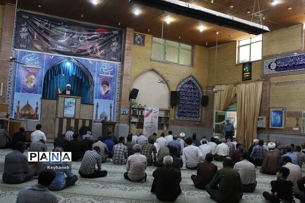 آخرین نماز جمعه شهریور ماه شهر جوادآباد با عطر دفاع مقدس