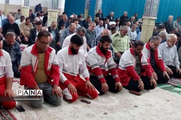 اقامه نماز عبادی_سیاسی آخرین جمعه شهریورماه شهرستان‌فیروزکوه