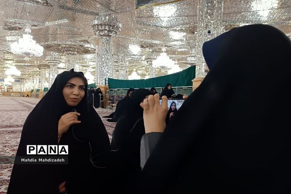 همایش مدیران مدارس مشهد مقدس در حرم مطهر رضوی با محوریت میثاق با امام رضا(ع)