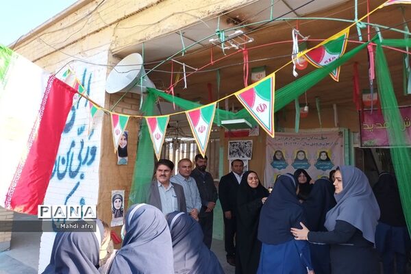 مراسم جشن جوانه‌های کلاس هفتمی در شهرستان بهبهان