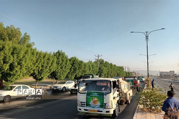 اجرای مانور پاکسازی مدارس بهبهان در قالب طرح شمیم مهر۳
