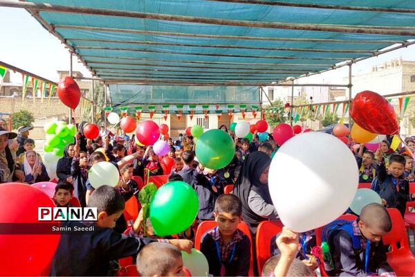 آیین استانی جشن روز شکوفه‌ها در دبستان پسرانه فسایی نژاد ناحیه ۳ شیراز