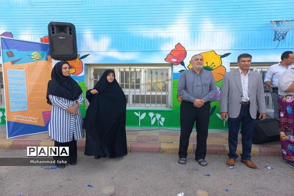 جشن شکوفه‌ها برای ورود کلاس اولی ها در دبستان پسرانه الجواد