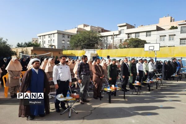 جشن جوانه‌ها در دبیرستان شهید منتظری منطقه ۱۳