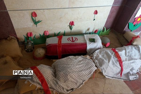 آیین جشن شکوفه‌ها در دبستان صدیقه کبری ( س) شهرستان فیروزکوه