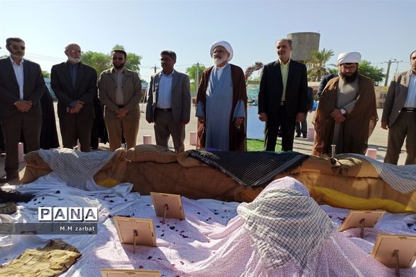 نواختن زنگ آغاز تحصیل شکوفه‌ها در دبستان پروین اعتصامی آبادان