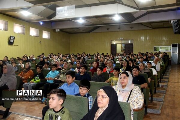 جشن جوانه‌ها ویژه پایه هفتم دبیرستان پسرانه شهید رجایی شهرستان بجنورد