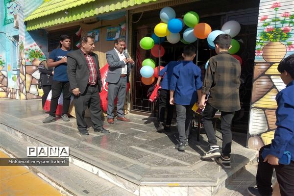 نواخته شدن زنگ جوانه‌ها و استشمام بوی ماه مهر در دبیرستان سرآمد ناصر