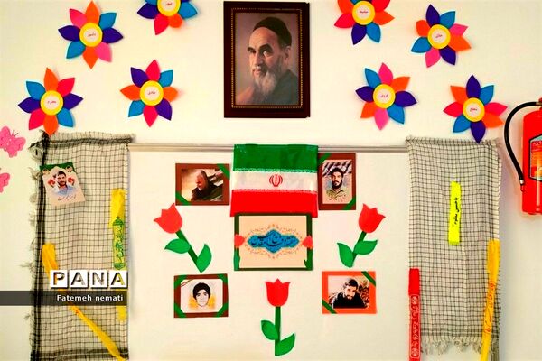 آماده‌سازی فضای مدارس ملارد در هفته دفاع مقدس