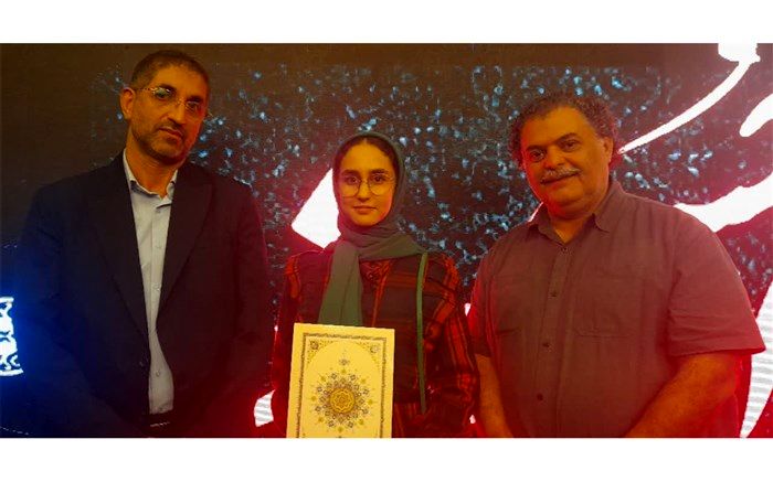 دانش‌آموز خبرنگار ساروی در اشکواره ملی حسینی خوش درخشید