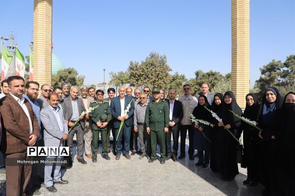 آیین غبار روبی و تجدید میثاق با آرمان‌های شهدا