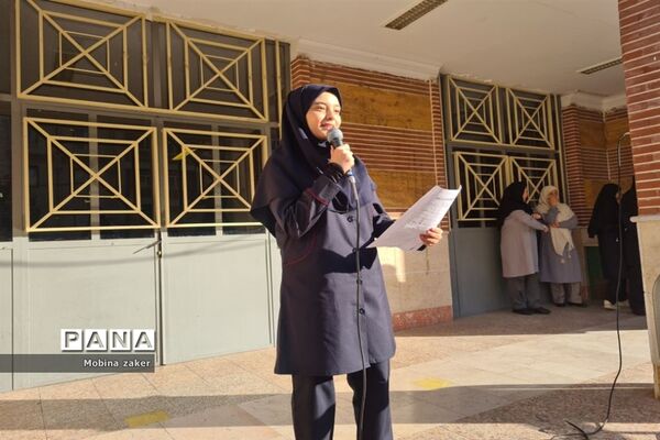 جشن سالروز آغاز امامت امام زمان در دبیرستان فرهنگ ۱۳