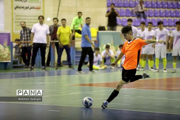 اختتامیه پنجمین دوره مسابقات فوتسال جام شهدای دانش‌آموز