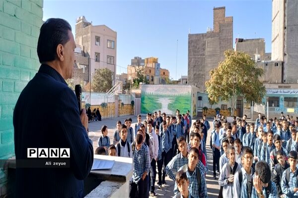 شروع ماه مهر در مدرسه شاهد حضرت مهدی (عج)