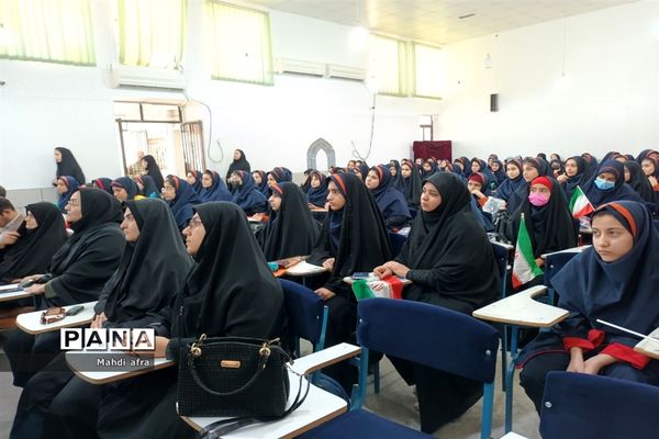 زنگ آغاز سال تحصیلی و هفته دفاع مقدس در مدارس شهرستان بهبهان