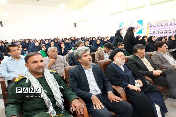 زنگ آغاز سال تحصیلی و هفته دفاع مقدس در مدارس شهرستان بهبهان