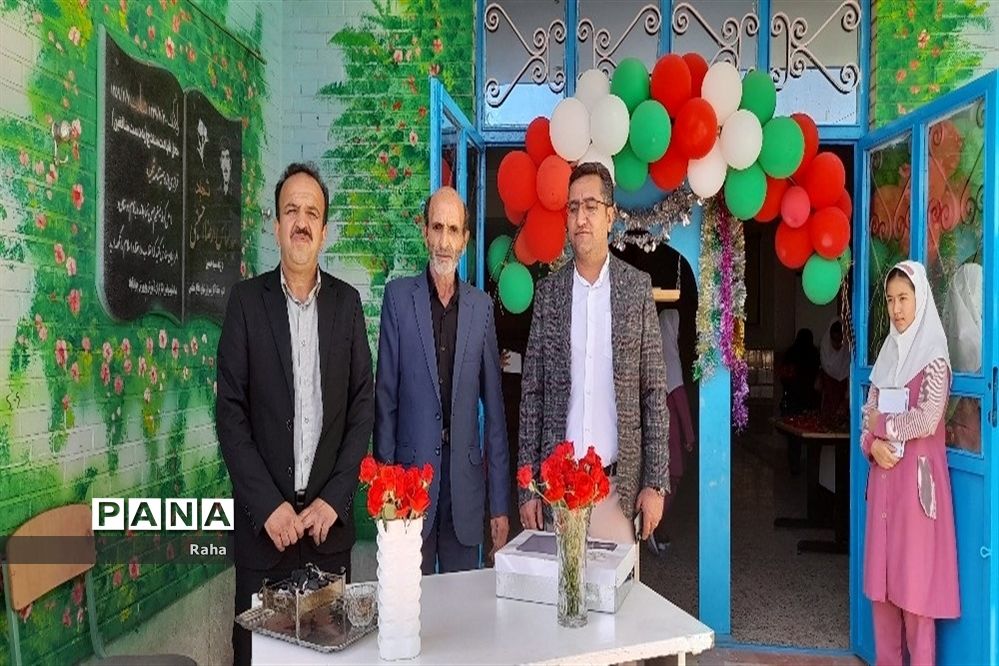 آیین بازگشایی مدارس در آموزشگاه شهید حسینی جوادآباد