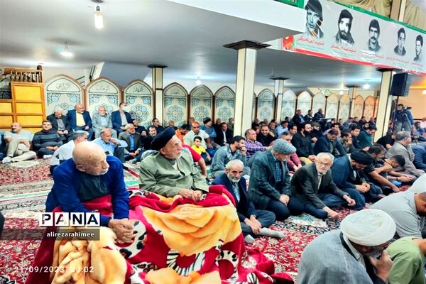 هشتمین یادواره شهدای گرانقدر روستای سله‌بن شهرستان فیروزکوه