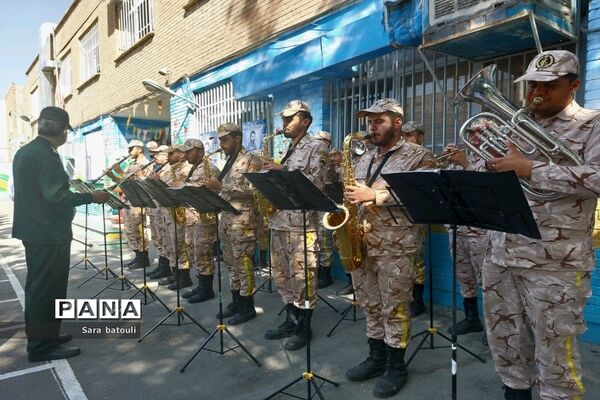 جشن بازگشایی مدارس در منطقه ۱۸