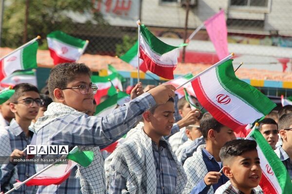 آیین استانی آغاز سال تحصیلی جدید در ناحیه چهار شیراز