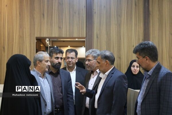 افتتاحیه سالن مطالعه دبیرستان مهشید مصلی نژاد ناحیه ۶ مشهد
