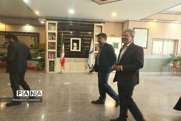 افتتاحیه سالن مطالعه دبیرستان مهشید مصلی نژاد ناحیه ۶ مشهد