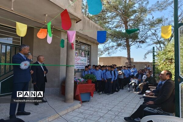 افتتاح اولین دبیرستان نمونه دولتی پسرانه خلیل‌آباد