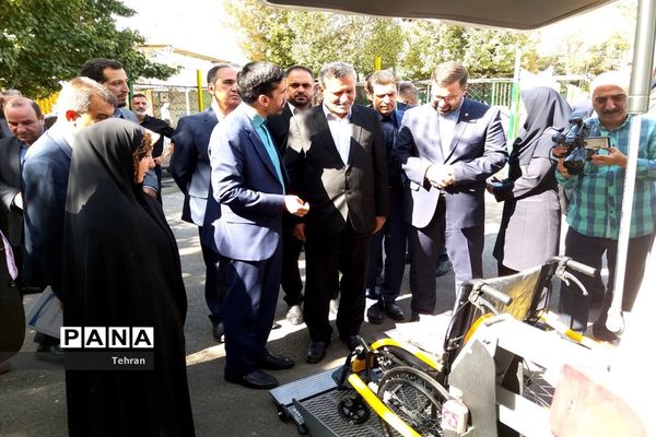 مراسم بازگشایی مدارس استثنایی شهر تهران