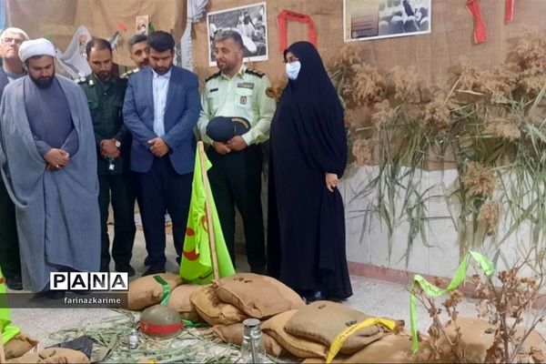 نواخته شدن زنگ مهر و مقاومت در شهرستان‌فیروزکوه