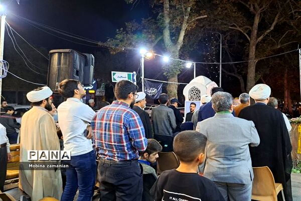 مراسم اولین سالگرد شهادت شهید مدافع امنیت محمد رسول دوست محمدی و یادواره شهدای دفاع مقدس در قتلگاه شهید