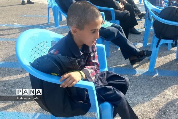 آیین بازگشایی مدارس شهرستان میاندورود