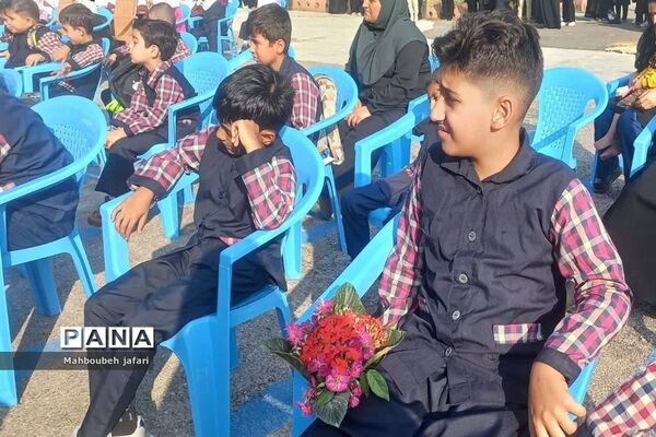 آیین بازگشایی مدارس شهرستان میاندورود