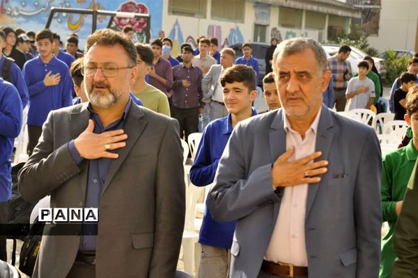 نواخته شدن زنگ مهر و مقاومت در ساری