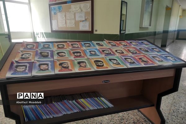 زنگ مهر و ایثار در دبیرستان نمونه آیت‌الله خامنه‌ای کاشمر