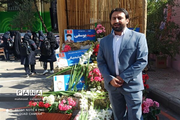 نواختن زنگ مهر ومقاومت در مدارس استان قزوین