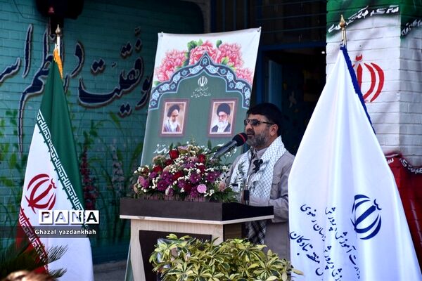 مراسم بازگشایی مدارس در منطقه تبادکان