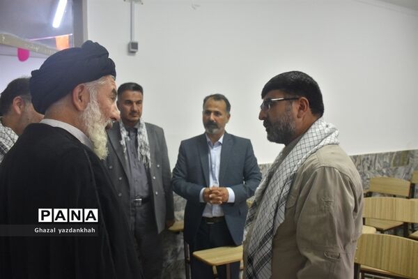 مراسم بازگشایی مدارس در منطقه تبادکان