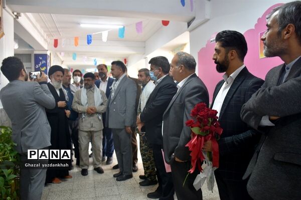 مراسم بازگشایی مدارس در منطقه تبادکان